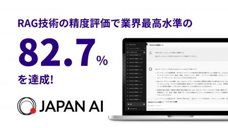 ジーニーのグループ会社 JAPAN AI、RAG技術の精度評価