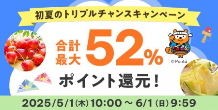 au PAY ふるさと納税で「初夏のトリプルチャンスキャ