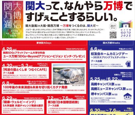 ◆関大って、なんやら万博ですげぇことするらしい。◆夢