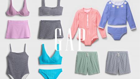 Gap、SUMMER 25最旬スイムウェアが公式オンラインスト