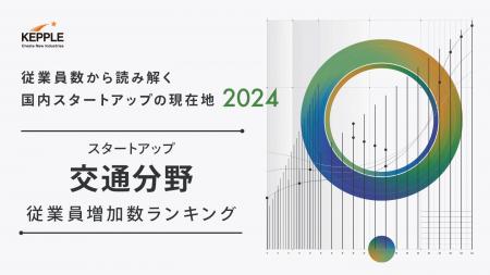 ケップル、交通分野のスタートアップ従業員増加数ラン