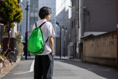強く軽いCORDULA(R) RIP生地を使用したバックパックト