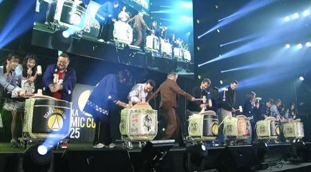 【大阪コミコン2025開幕】オープニング鏡開きにて静岡