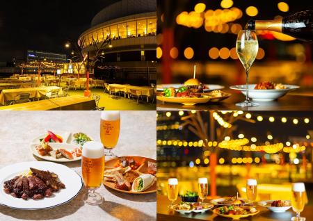 昨年も大好評、夜景とともに楽しむ東京會舘のビアガー