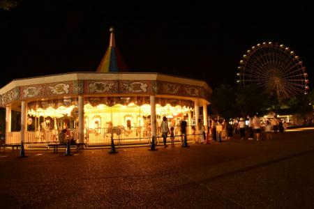 夜間遊園地オープン！　春の週末はのんほいパークへ