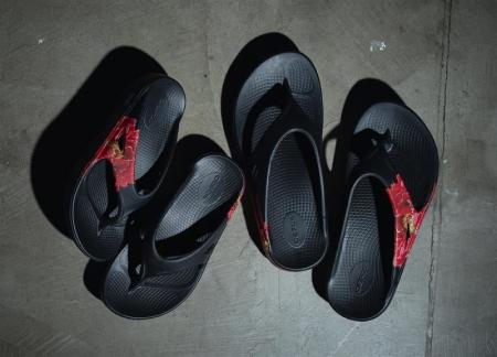 WILDSIDE YOHJI YAMAMOTO × OOFOS(R) Collaboration C