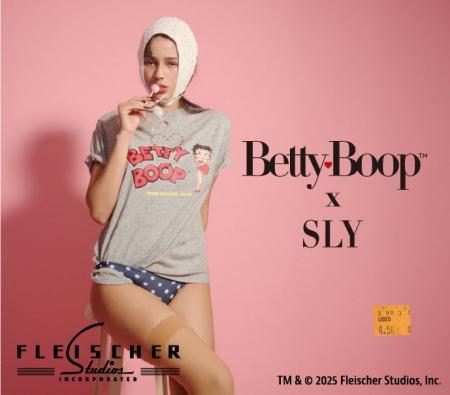 SLY（スライ）よりBetty Boop(TM)️とのコラボアイテム