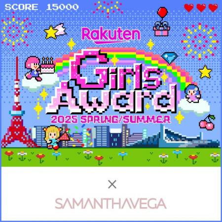Rakuten GirlsAward 2025 SPRING/SUMMERにSAMANTHAVEG