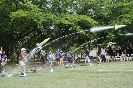 【ホテル日航つくば】『ペットボトルロケット作り体験