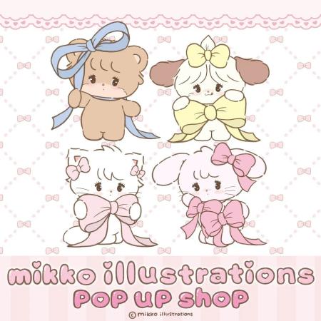 mikko illustrations POP UP STOREがSHIBUYA109で開催