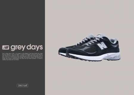 Grey Daysをセレブレートして、「2002R」ゴルフシュー