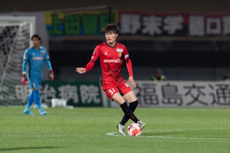 由井 航太 選手 U-22Jリーグ選抜チームに選出
