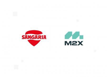 株式会社日本サンガリアベバレッジカンパニー、M2X導