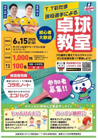 2025年6月15日(日) 埼玉トヨペットプレゼンツT.T彩た