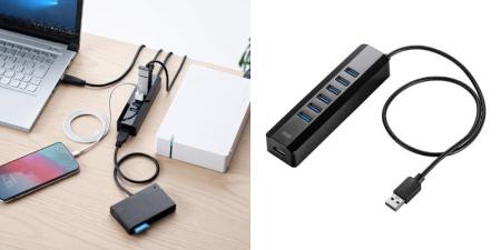 人気のUSBハブに新機能が搭載！PCと連動して自動でoff
