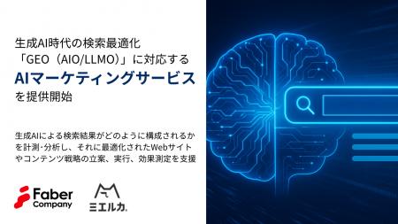 Faber Company、生成AI時代の検索最適化「GEO（AIO/LL