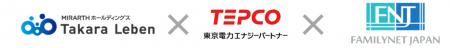 タカラレーベン、東京電力エナジーパートナー、ファミ