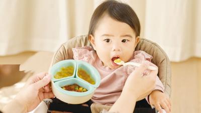 離乳食タイムの革命！持ちかえの手間なくお食事タイム