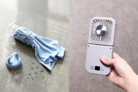 すぐに使える「熱中症対策グッズ」をW(ダブル)で発売