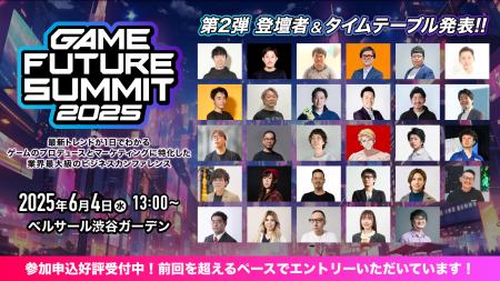 2025年6月4日（水）開催 ゲーム業界最大級のビジネス