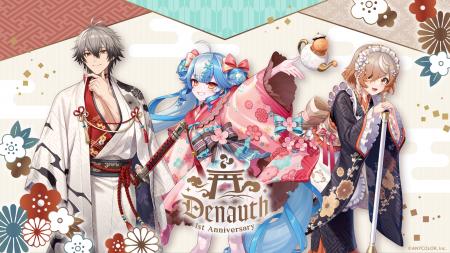 「NIJISANJI EN」に所属する「Denauth」の1周年を記念