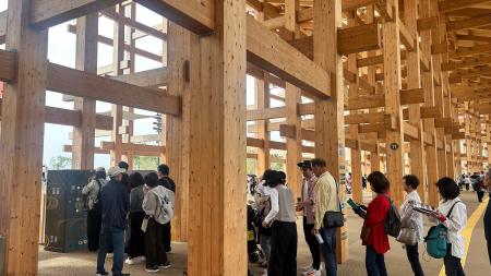 大阪・関西万博開幕から１ヶ月、給水スポット給水回数
