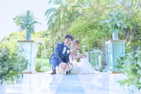 永遠の誓いは愛犬（かぞく）に見守られて。愛犬同伴OK