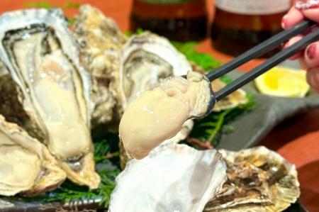 手のひらサイズの特大生牡蠣！北海道・厚岸直送『生牡