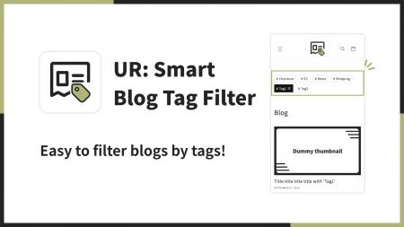 【海外向け】EC アプリ「UR: Smart Blog Tag Filter」