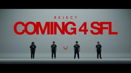 プロeスポーツチーム「REJECT」STREET FIGHTER部門に