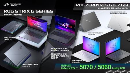 NVIDIA(R) GeForce RTX(TM) 5070 / 5060 Laptop GPUを