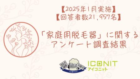 【2025年1月実施】【回答者数21,957名】「家庭用脱毛