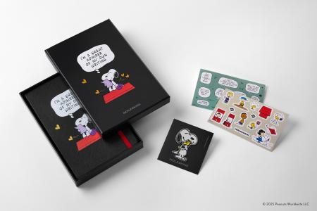 ピーナッツ75周年を記念した、モレスキン x ピーナッ