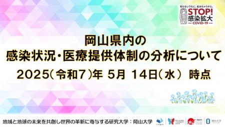 【岡山大学】岡山県内の感染状況・医療提供体制の分析