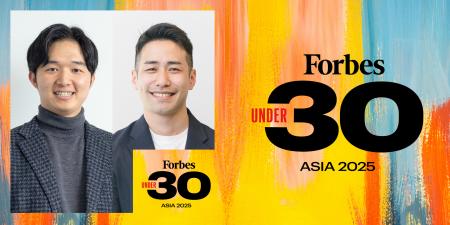 株式会社ABABA代表取締役2名が「Forbes 30 UNDER 30 A