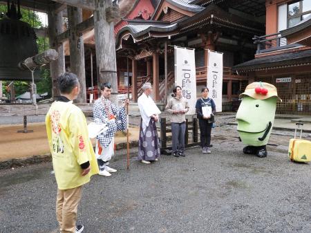 「石段詣」巡礼者が1万人を突破！より身近な生まれか