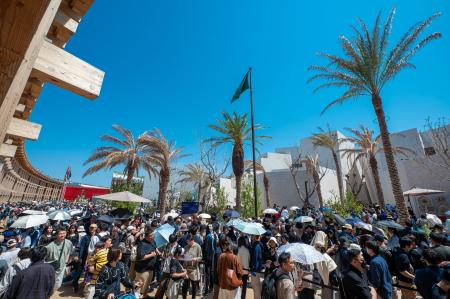 サウジアラビア王国館、2025年大阪万博開幕から35日で