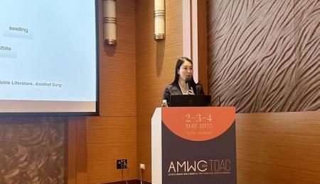 2025年5月開催、国際医学会「AMWC Asia」において研究