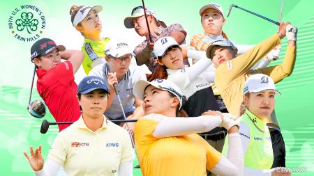U-NEXT、ゴルフの全米女子オープンに挑む日本勢に密着
