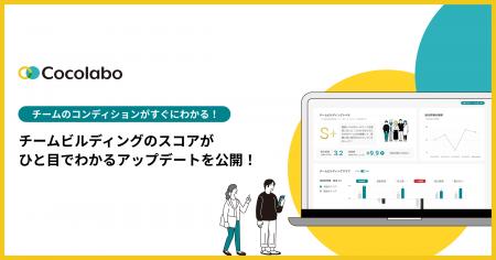 Cocolabo、チームの状態とチームビルディング進捗が”