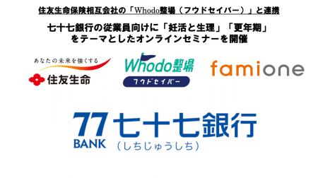 七十七銀行の従業員向けに、「妊活と生理」「更年期」