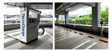 羽田空港 脱炭素化への取り組み P1・P4駐車場のEutf-8