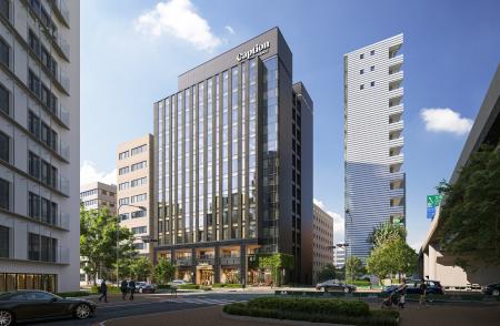 日本橋兜町　12階建て木造ハイブリッド構造のホテル「
