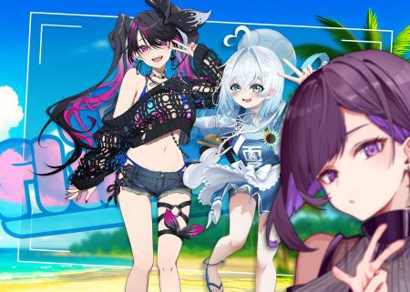 『club flamingo』所属のXTuber3人がビジュアル公開！