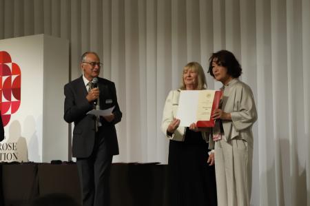 第20回世界バラ会議福山大会2025において ローザンベ