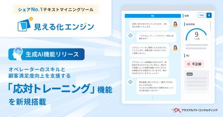 生成AI搭載 データ活用プラットフォーム 「見える化エ