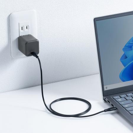 USB PD最大65W対応！Type-Cポート搭載の超小型USB充電