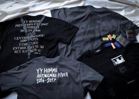 WILDSIDE YOHJI YAMAMOTO、インビテーションデザイン