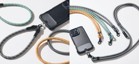 ストラップと充電ケーブルがひとつに！持ち運びも充電
