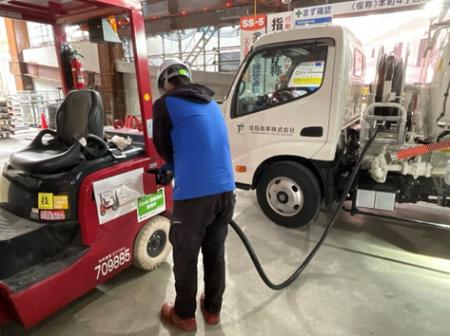 国内建設現場で“軽油の代わり”に新燃料「RD40」を初導